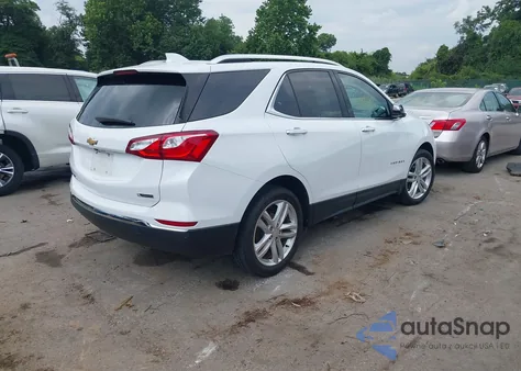 2018 Chevrolet Equinox Premier из США, поврежденный, VIN 3GNAXMEVXJS619265